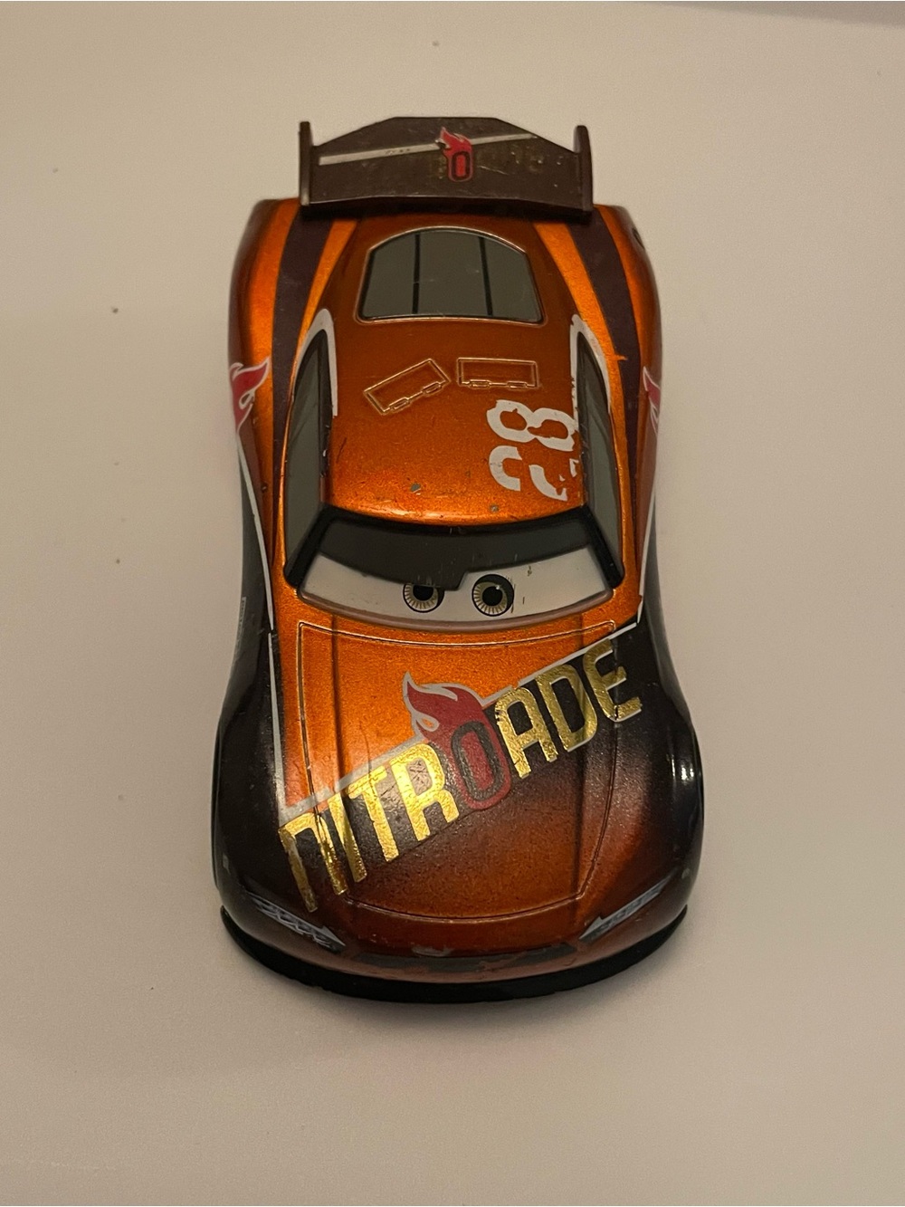 Disney Pixar Cars Movie Phil Tankson Nitroade #28 Diecast Metal 1:55 Scale Car